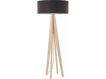 SEPIA - Wooden floor lamp by Flam & Luce - view 2